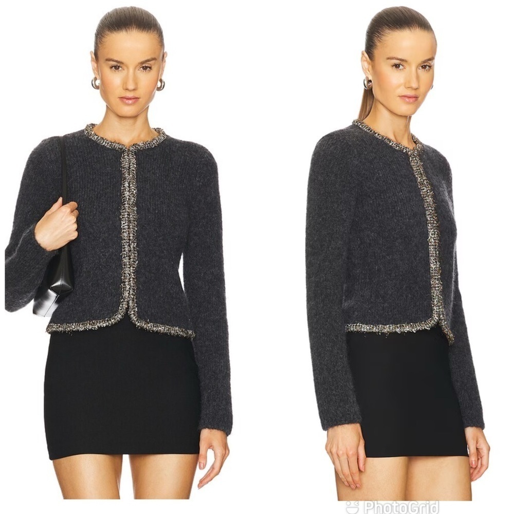 Rag & Bone Davies Cardigan in Charcoal X Size Small New With Tags!